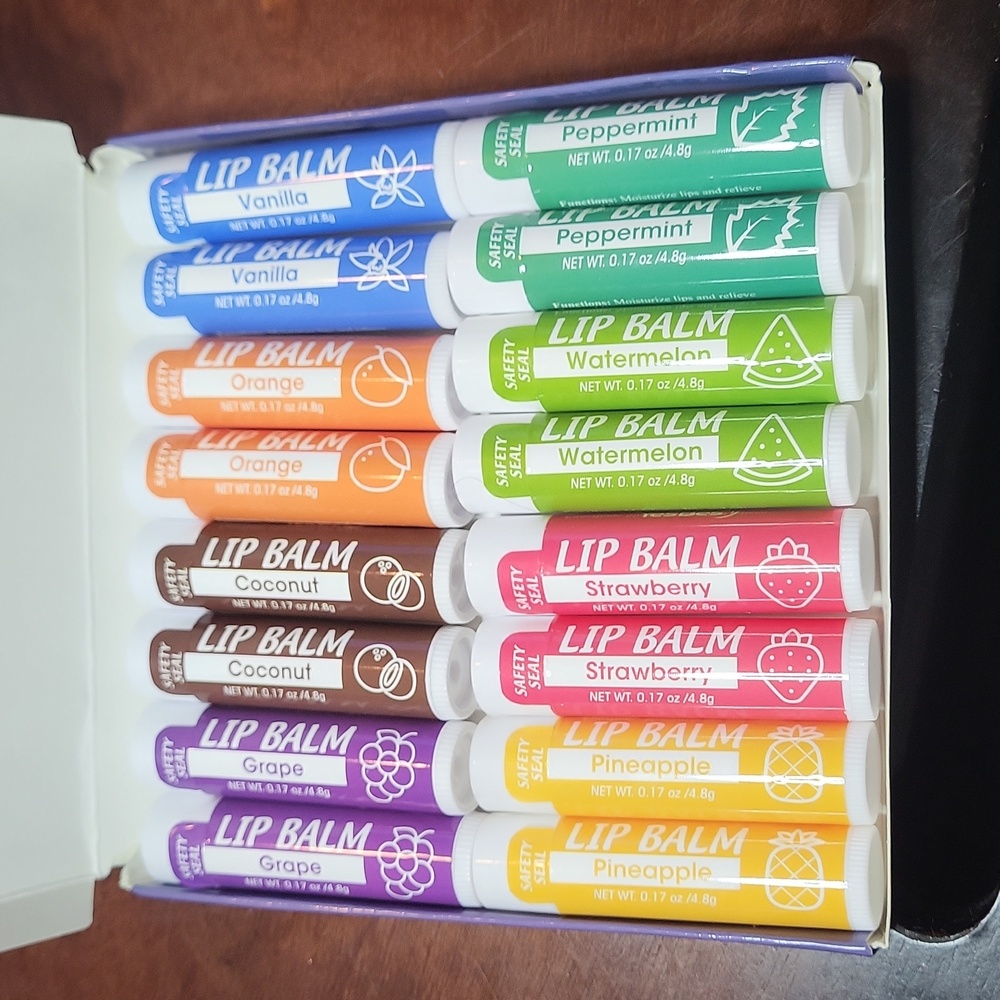 16 PC Lip Balm